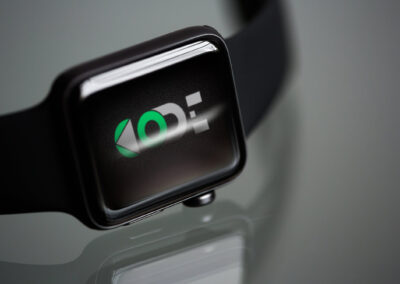Foto inserimento logo in orologio